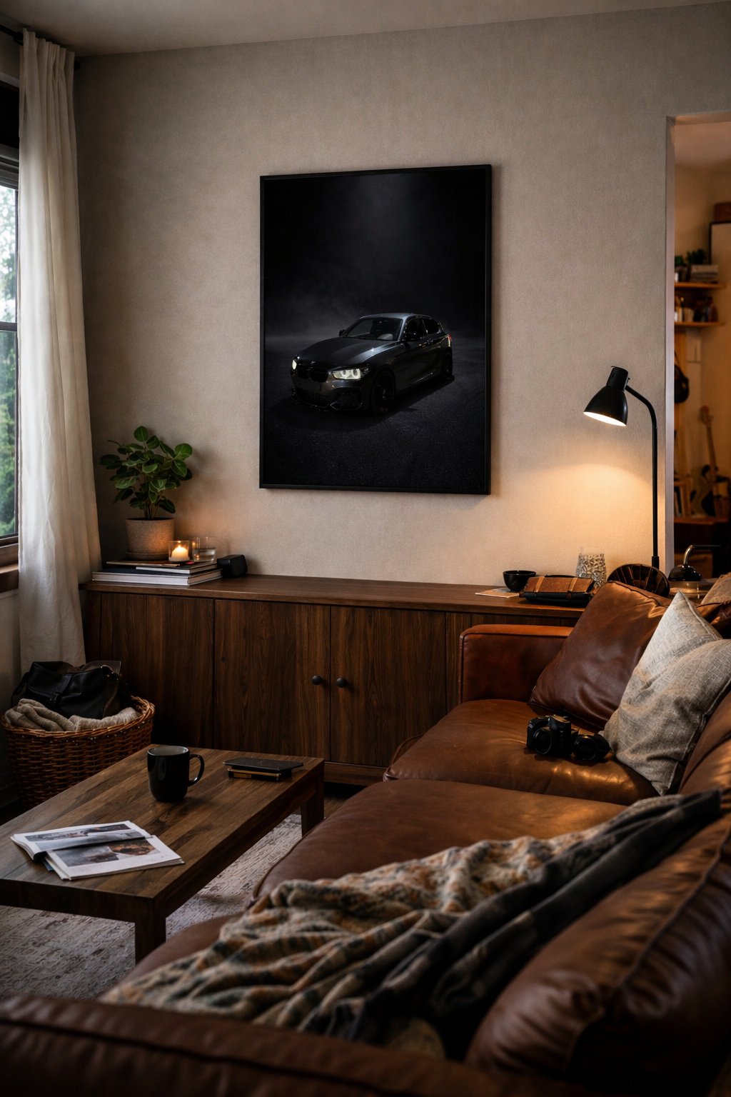 Personalisiertes Auto Poster – Dein Auto als Premium Wandbild