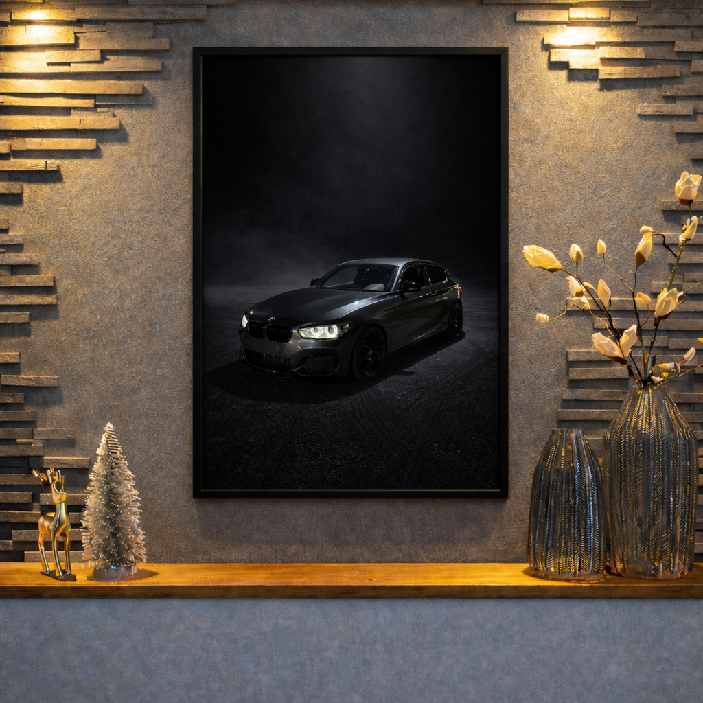 Personalisiertes Auto Poster – Dein Auto als Premium Wandbild