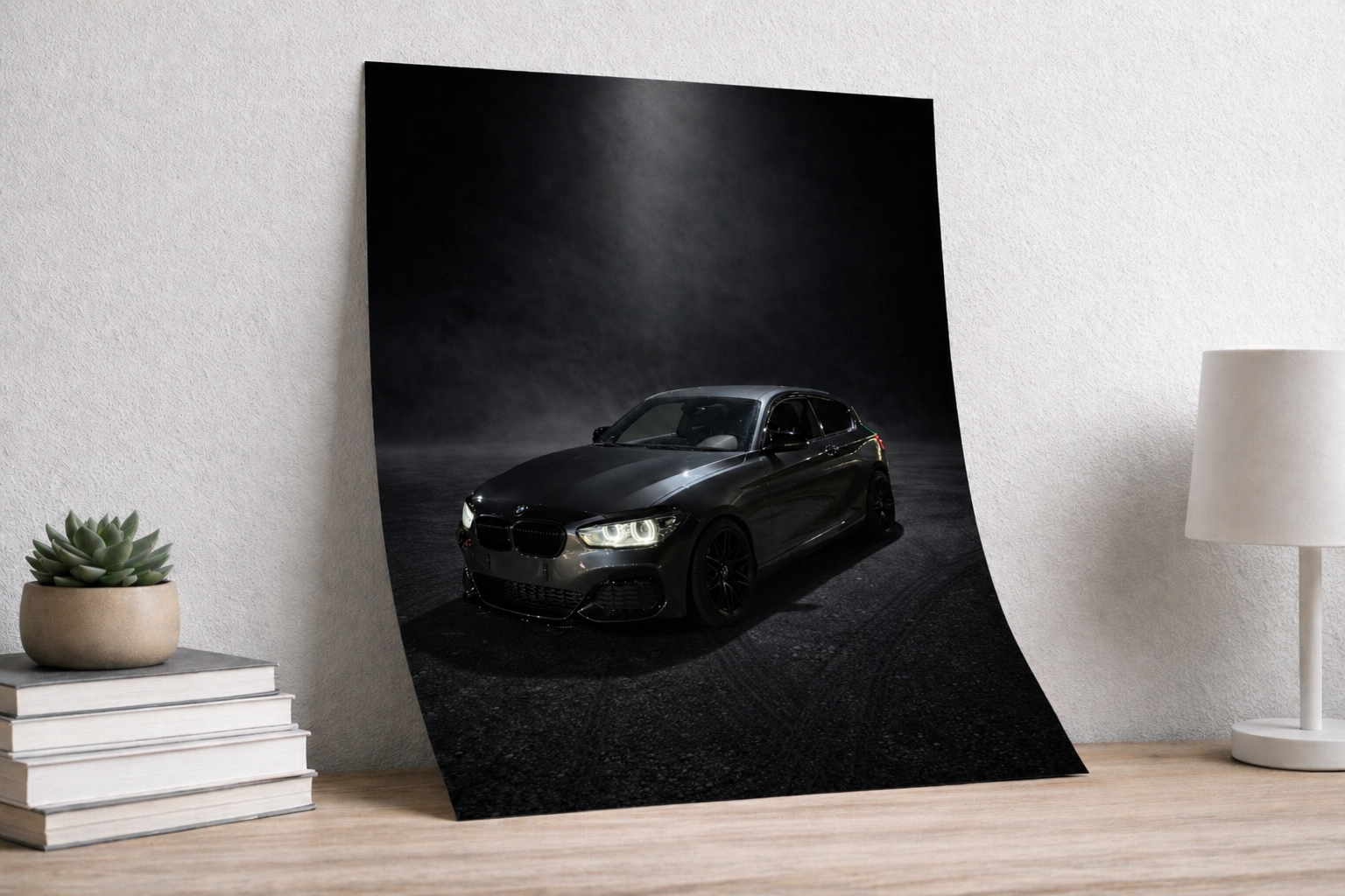 Personalisiertes Auto Poster – Dein Auto als Premium Wandbild