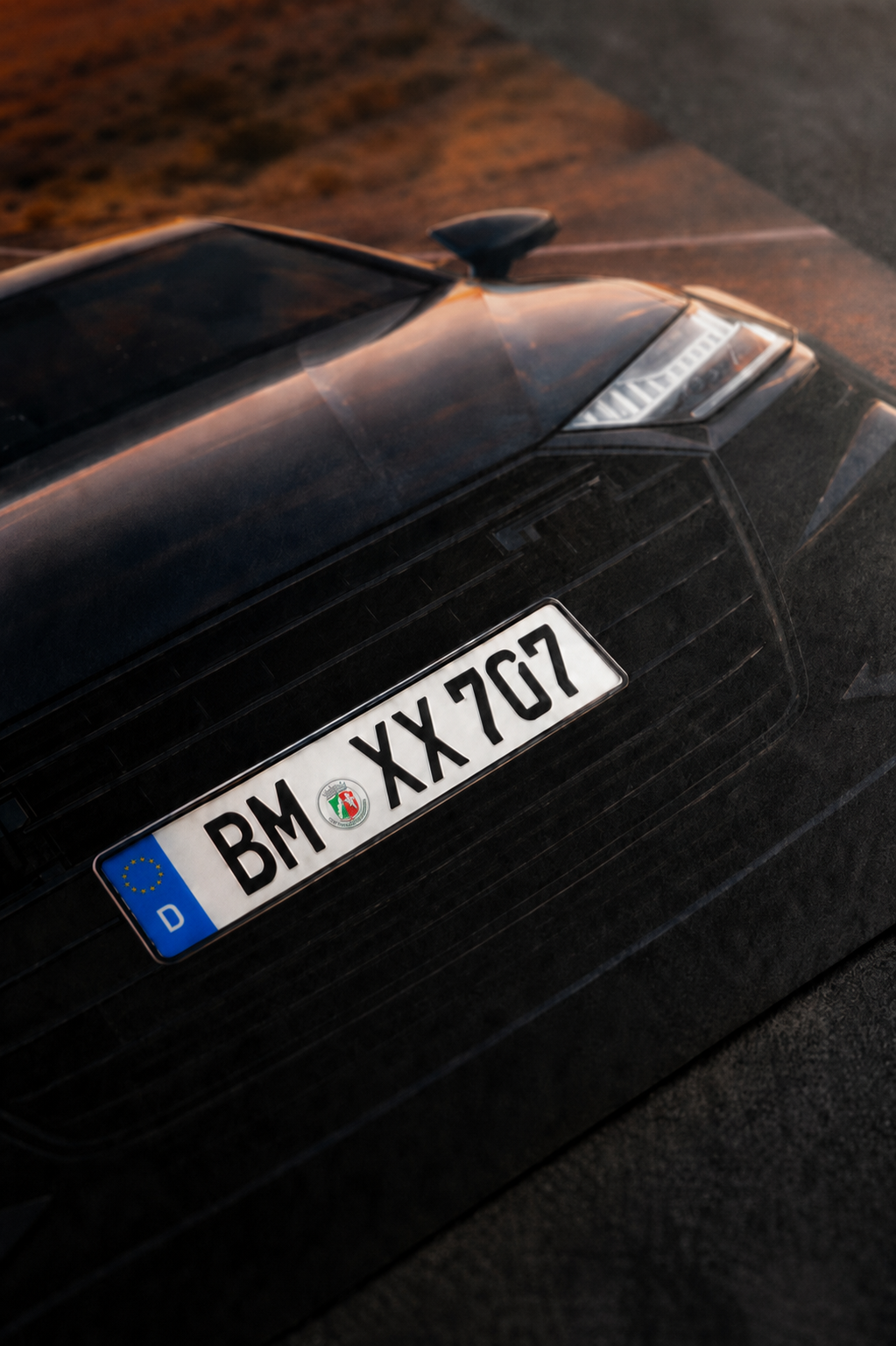 Personalisiertes Auto Poster – Dein Auto als Premium Wandbild